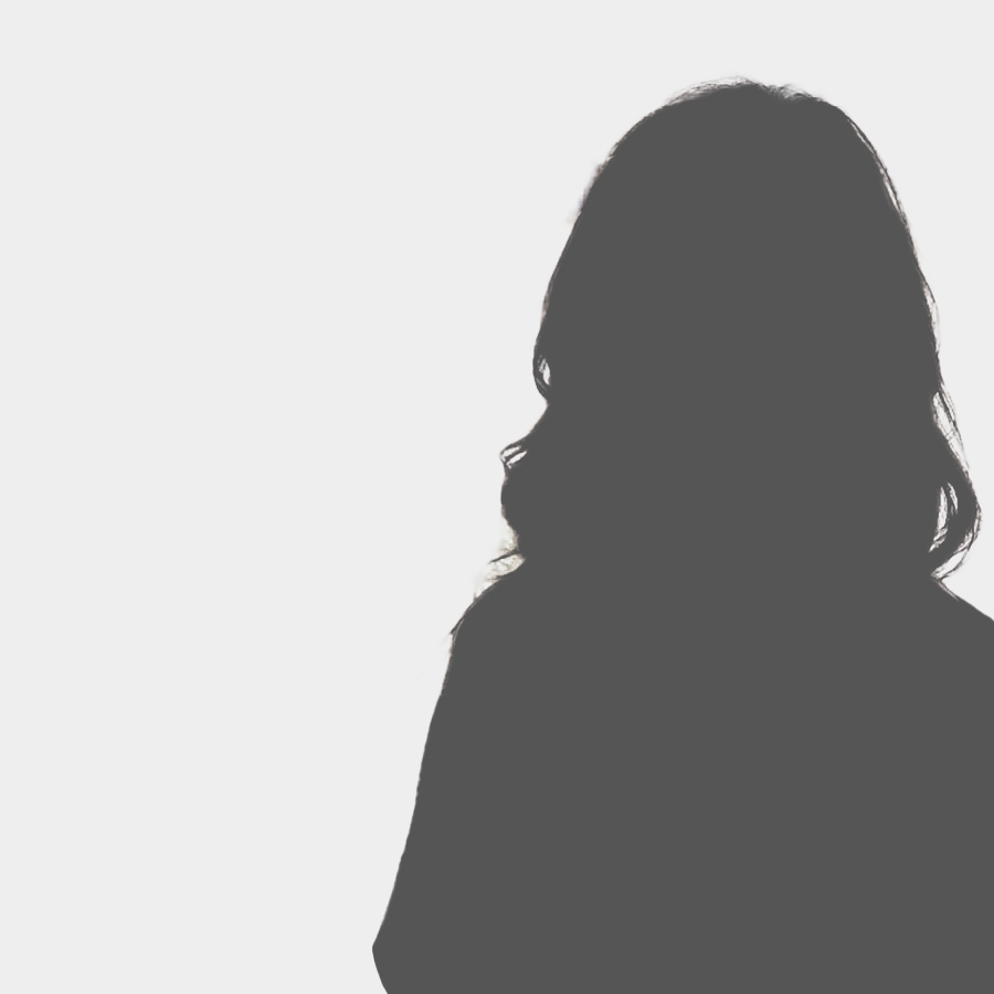 Silhouette of a womanm